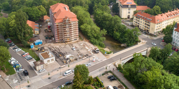 Drei Jahre Bauzeit rund um die Karlstraße sind Geschichte - Puffbohne.de
